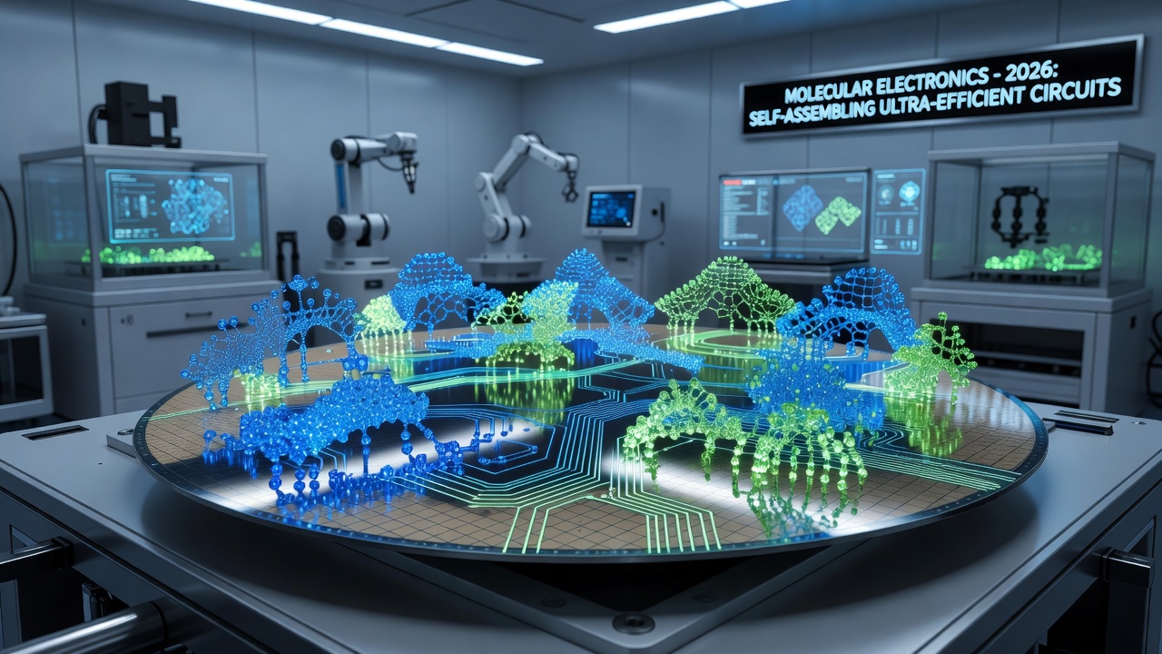 2026 Tech News: Molecular Electronics Scale for Ultra-Efficient Chips