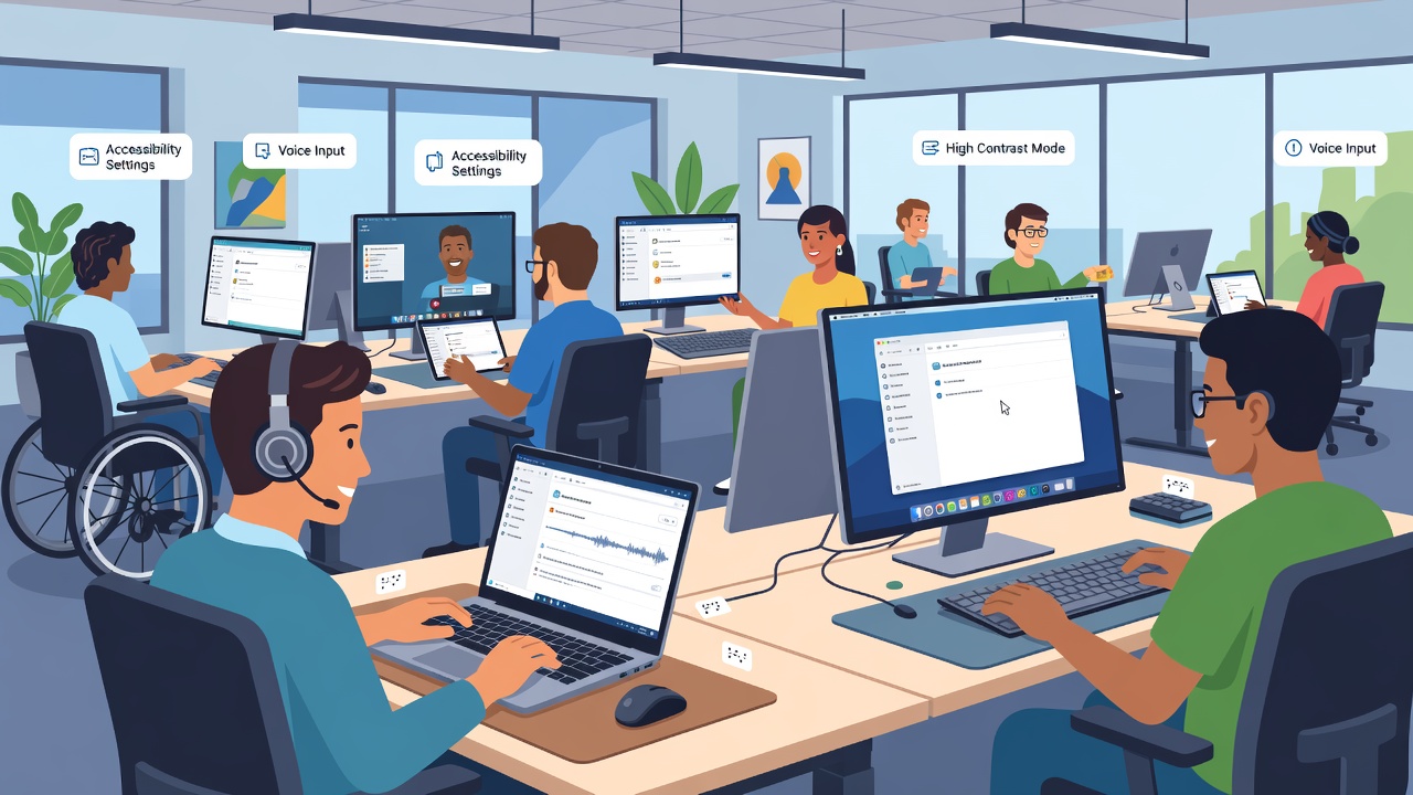 2026 OS Updates: Accessibility Boosts for Windows, macOS & Linux