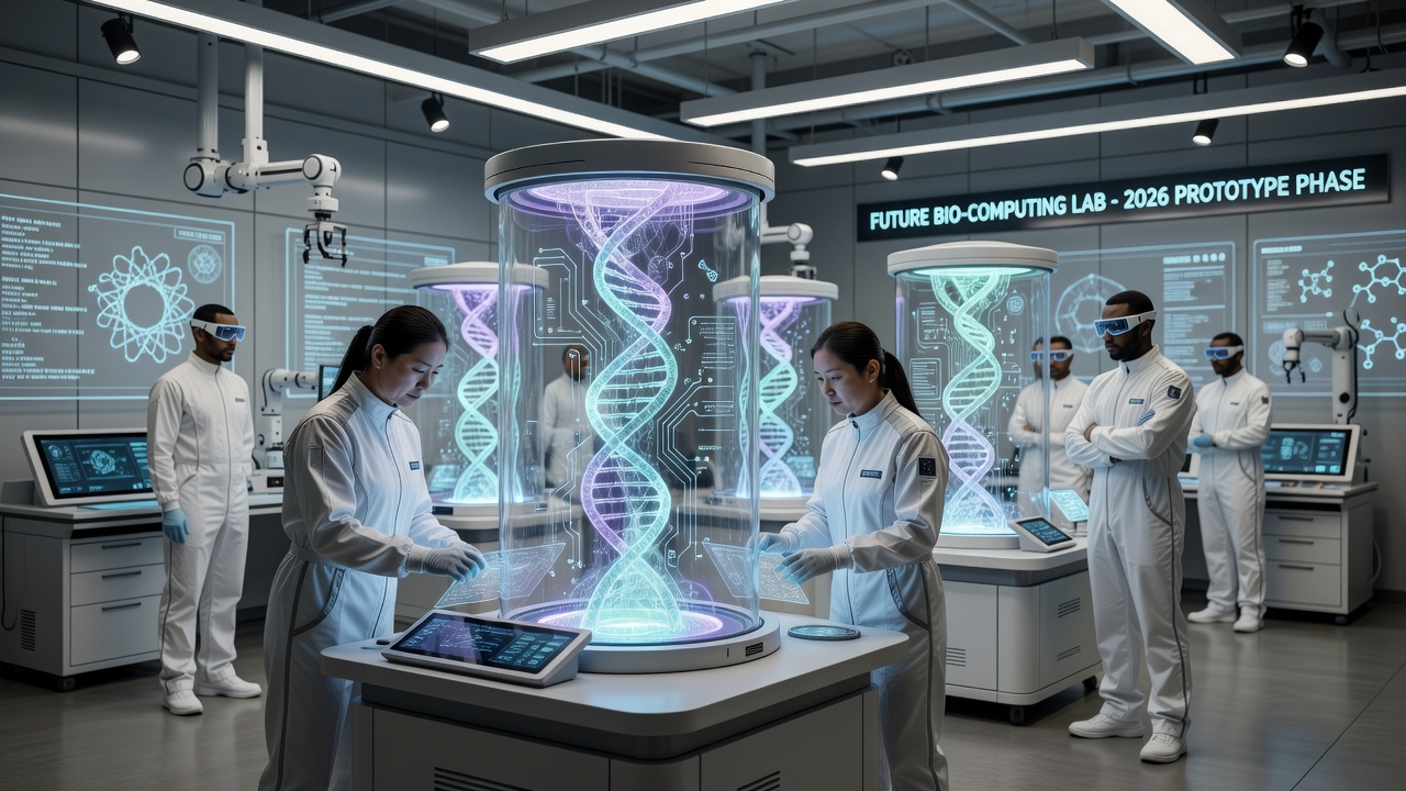 2026 Tech News: Bio-Computers Emerge from Synthetic Biology