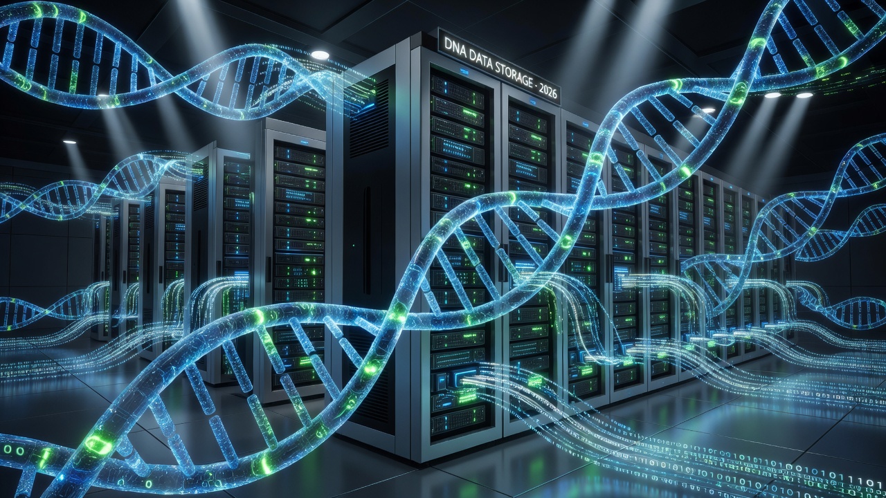 2026 Tech News: DNA Data Storage Solves Big Data Limits