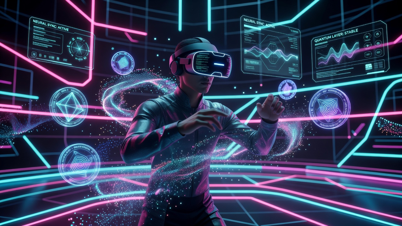 2027 VR AR Gaming: Blockchain & Quantum Tech Power Plays