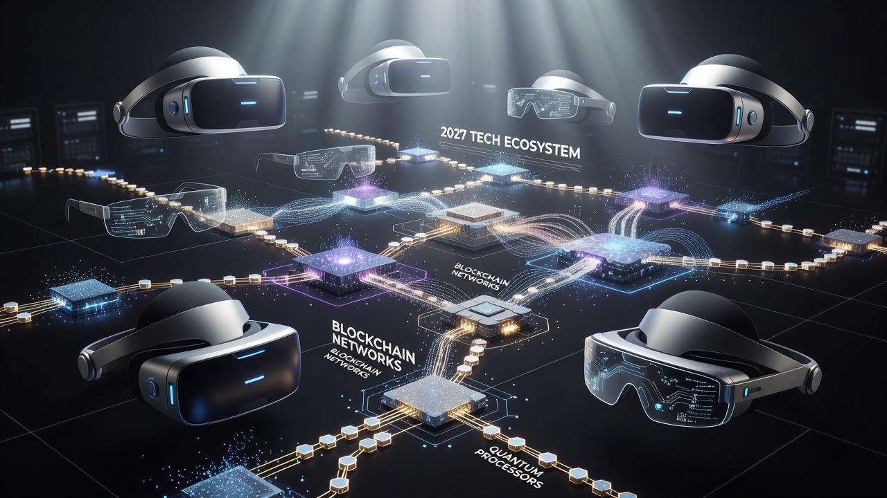5 Future Tech Breakthroughs: VR AR Blockchain Quantum 2027
