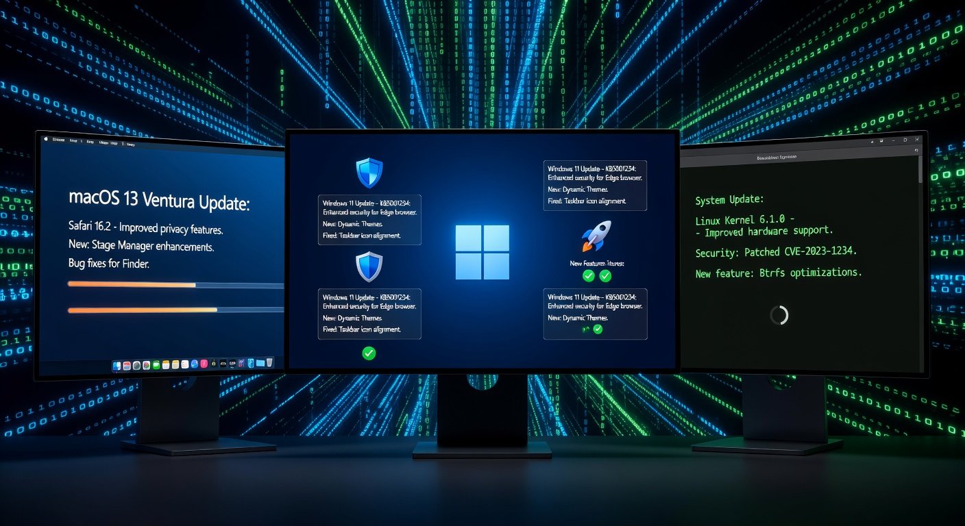 Beginner's Guide to 2026 OS Updates: Windows, macOS, Linux