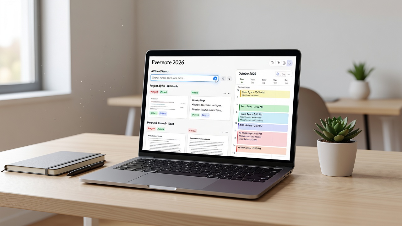 Evernote 2026 Guide: AI Note-Taking & Organization Tips