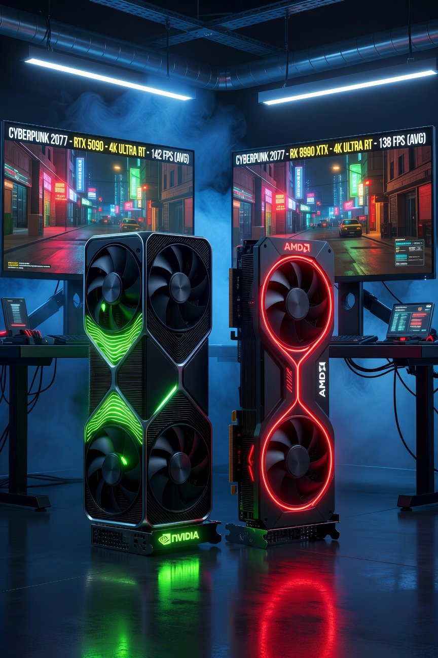 NVIDIA vs AMD 2026 GPUs: 4K Benchmarks & Buying Guide