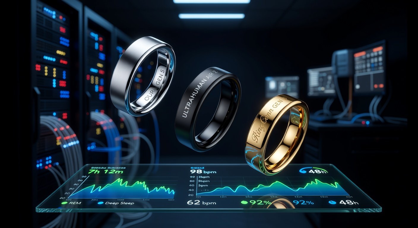 Oura Gen 5 vs Ultrahuman Air 2 vs RingConn Gen 3: 2026 Smart Rings