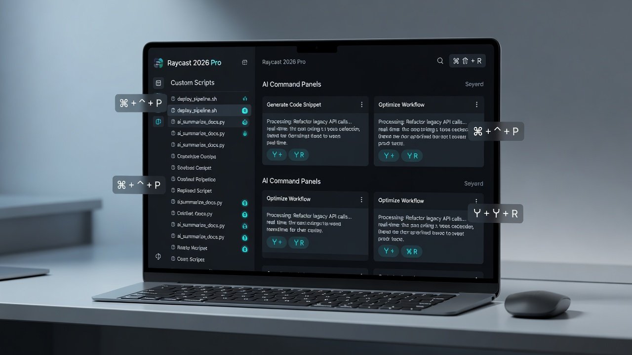 Raycast 2026 Pro: Custom Scripts & AI Commands for Power Users
