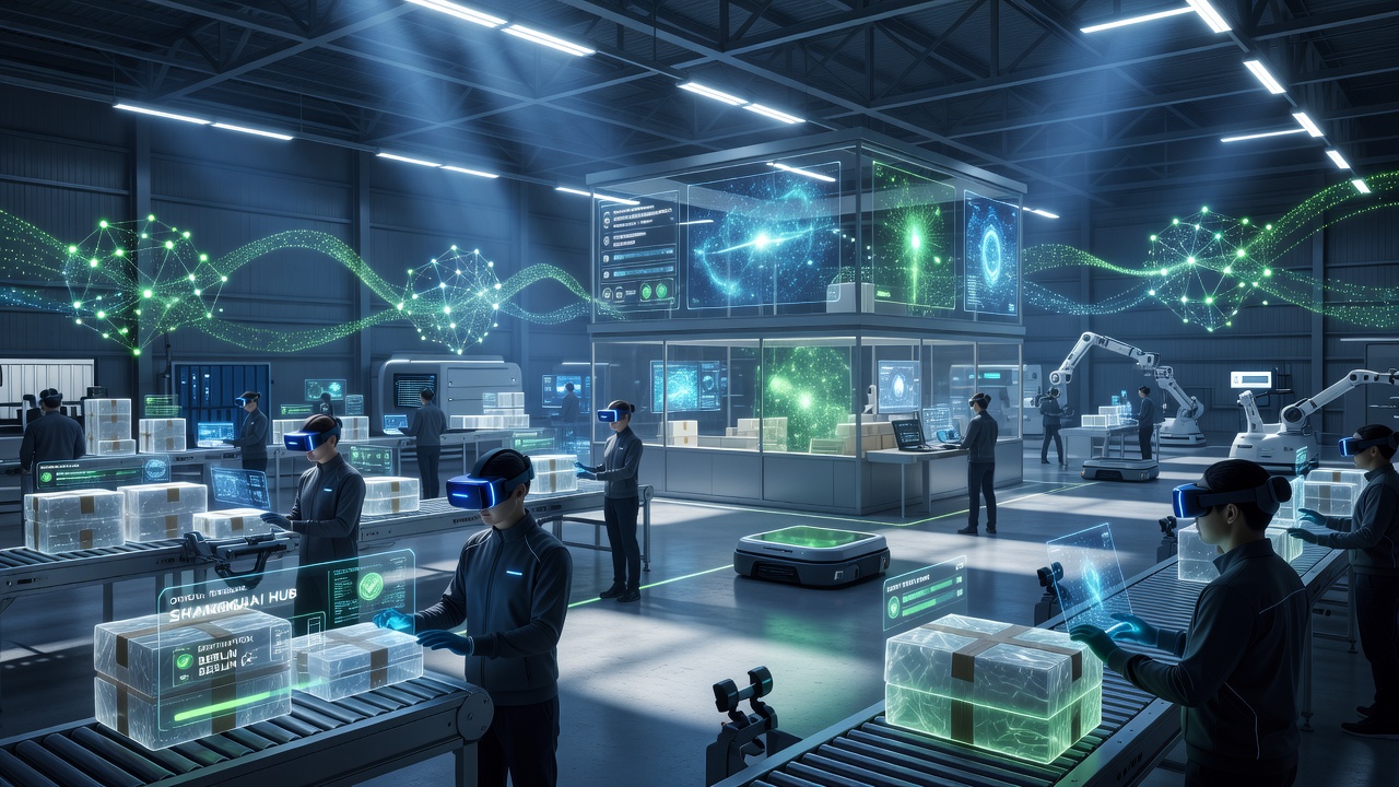 Revolutionizing Logistics: VR AR Blockchain Quantum 2026