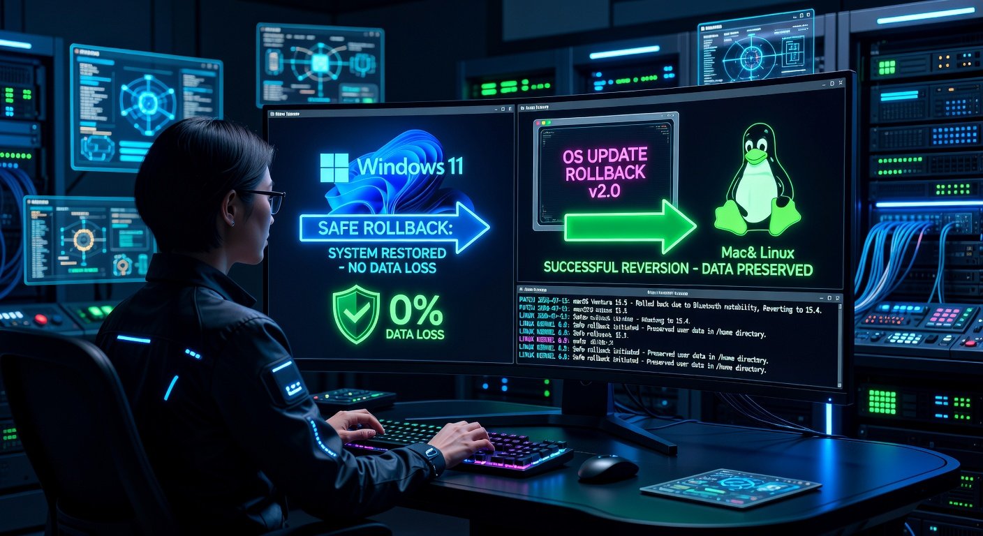 Rollback 2026 OS Updates Safely: No Data Loss Guide